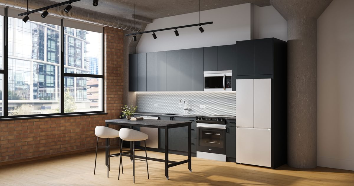 871 North Franklin apartment kitchen - Chicago, IL
